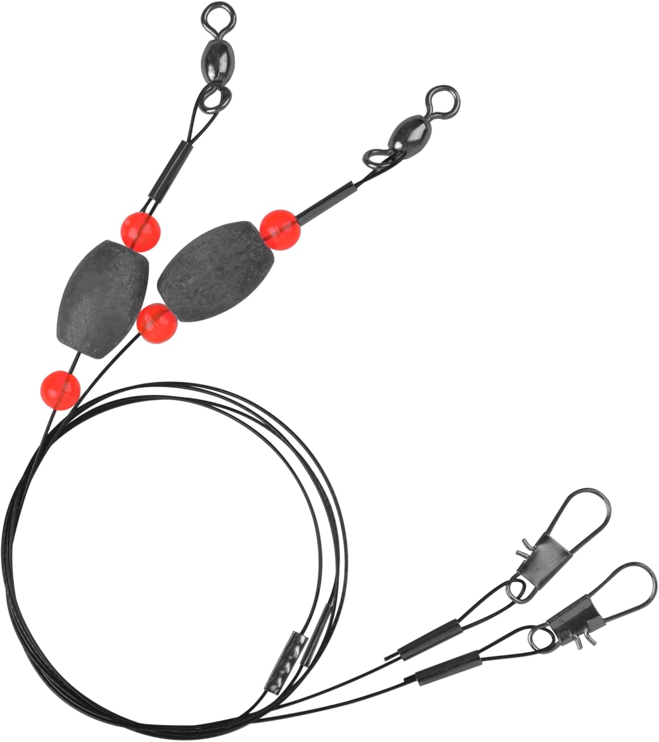 Fishing Rigs with Egg Sinker Weights,2pack/4pack Fishing