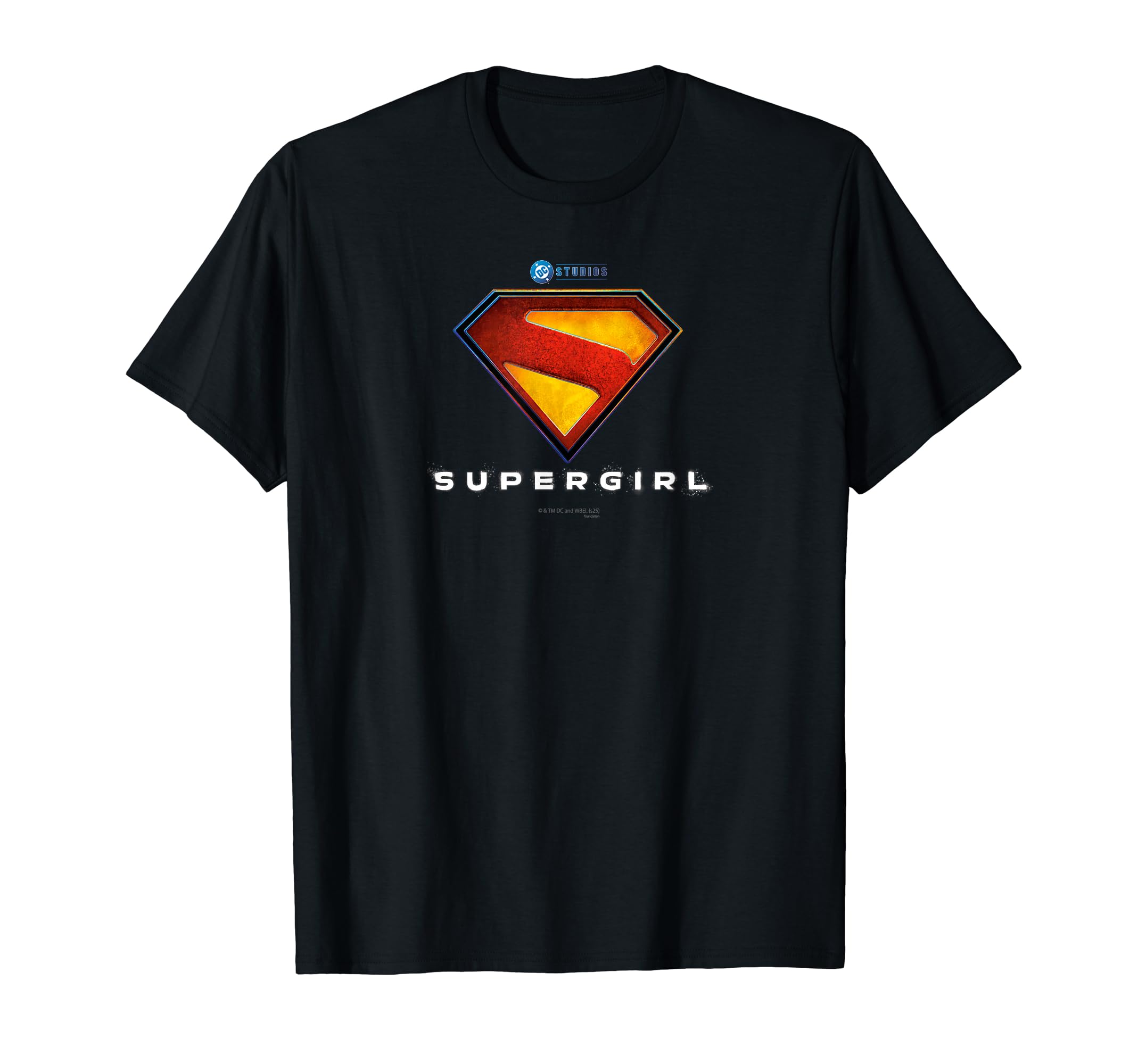 Amazon | 映画『スーパーガール』SUPERGIRL/ロゴ Tシャツ | Tシャツ