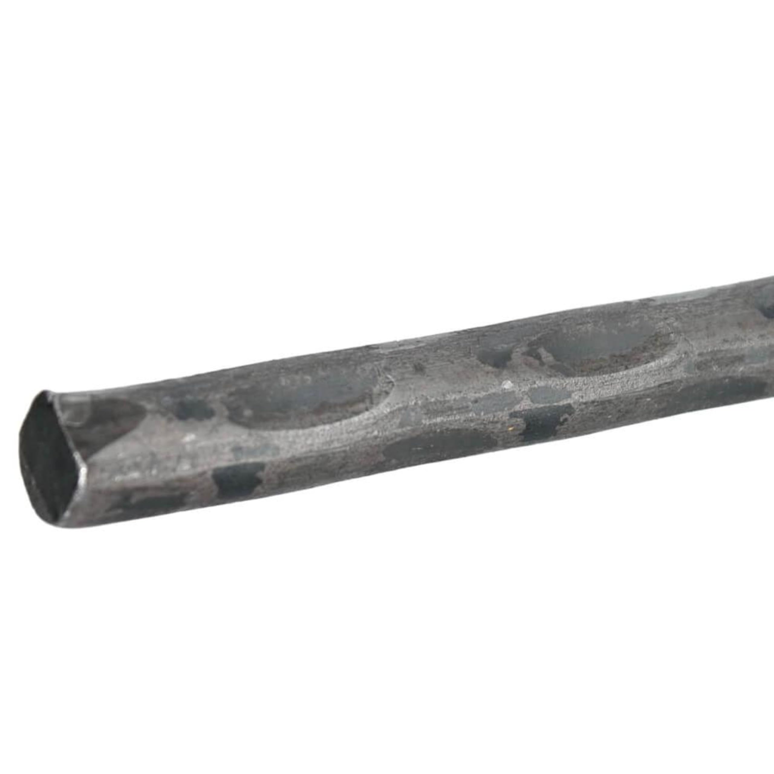 Barra Tonda Martellata in Ferro Ø12 mm 2 m – Finitura Grezza – Cancelli Ringhiere Ferro Battuto