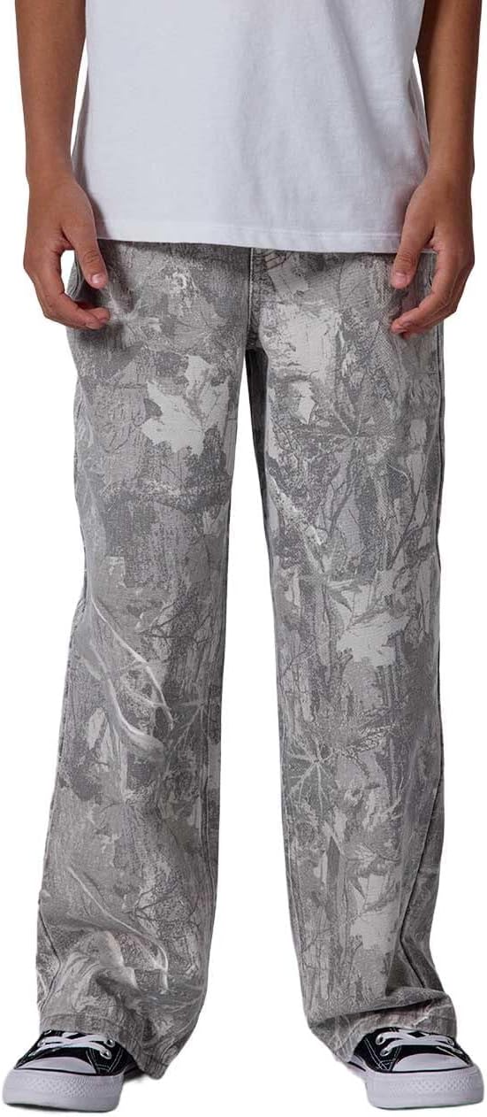 Rsq Boys Baggy Print 5 Pocket Pants