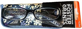 Foster Grant Viana with case Blue Women Reading Glasses +2.50