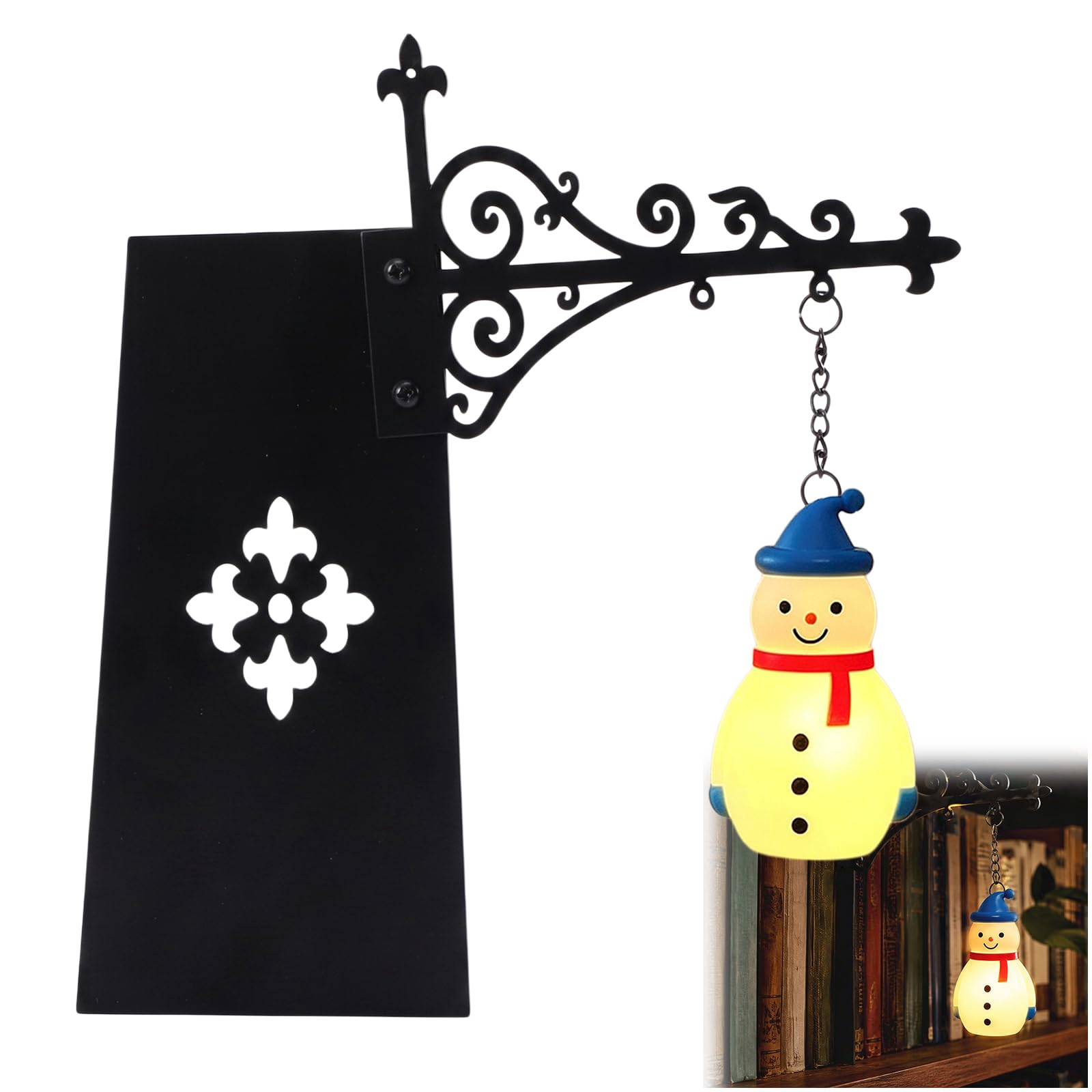 Library Lantern Book Shelf Nook Light | Nooklight for Bookshelf Lamp
