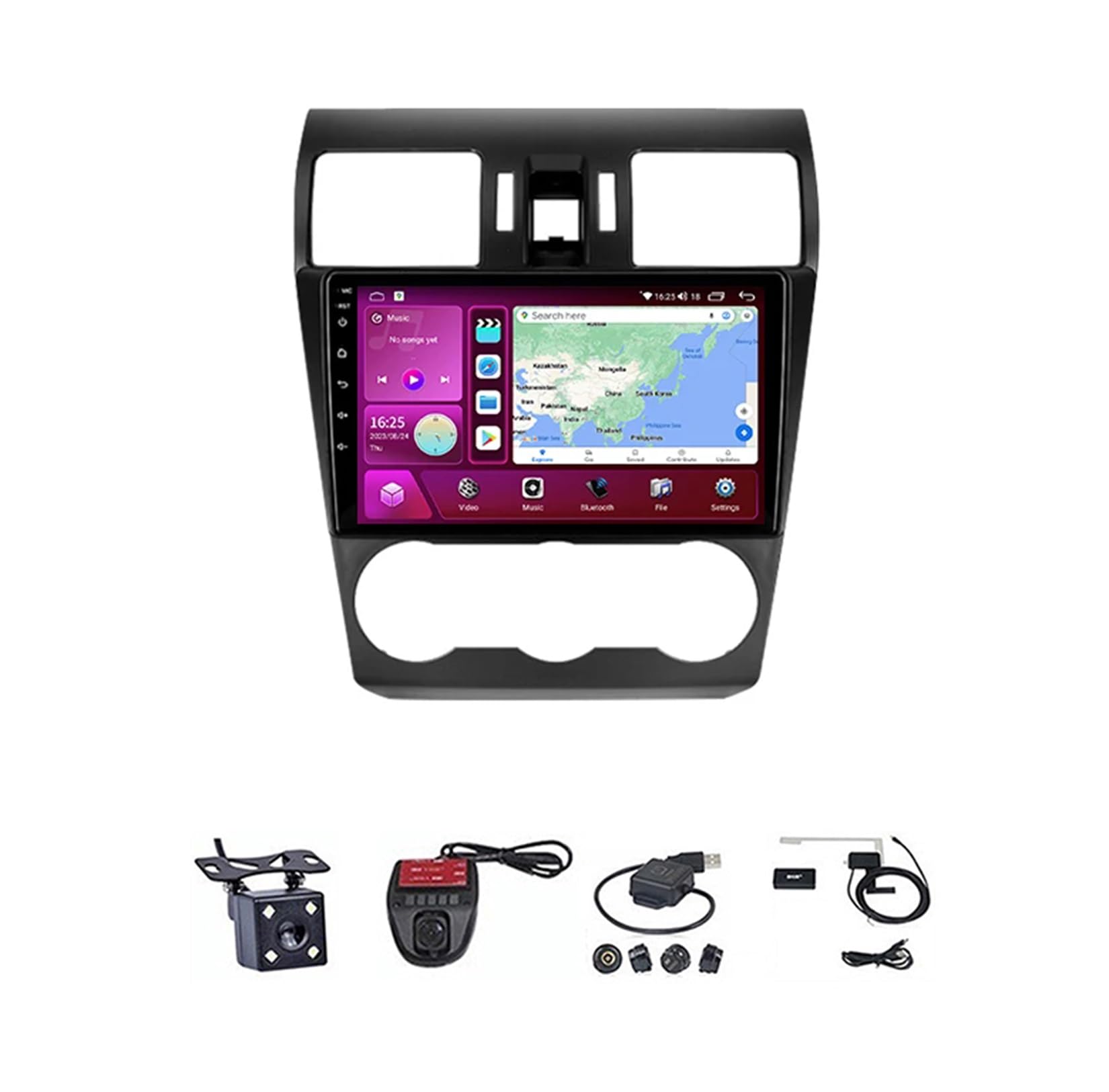 Autoradio Android 9 Pouces Subaru WRX Forester XV Écran Tactile M600S WiFi