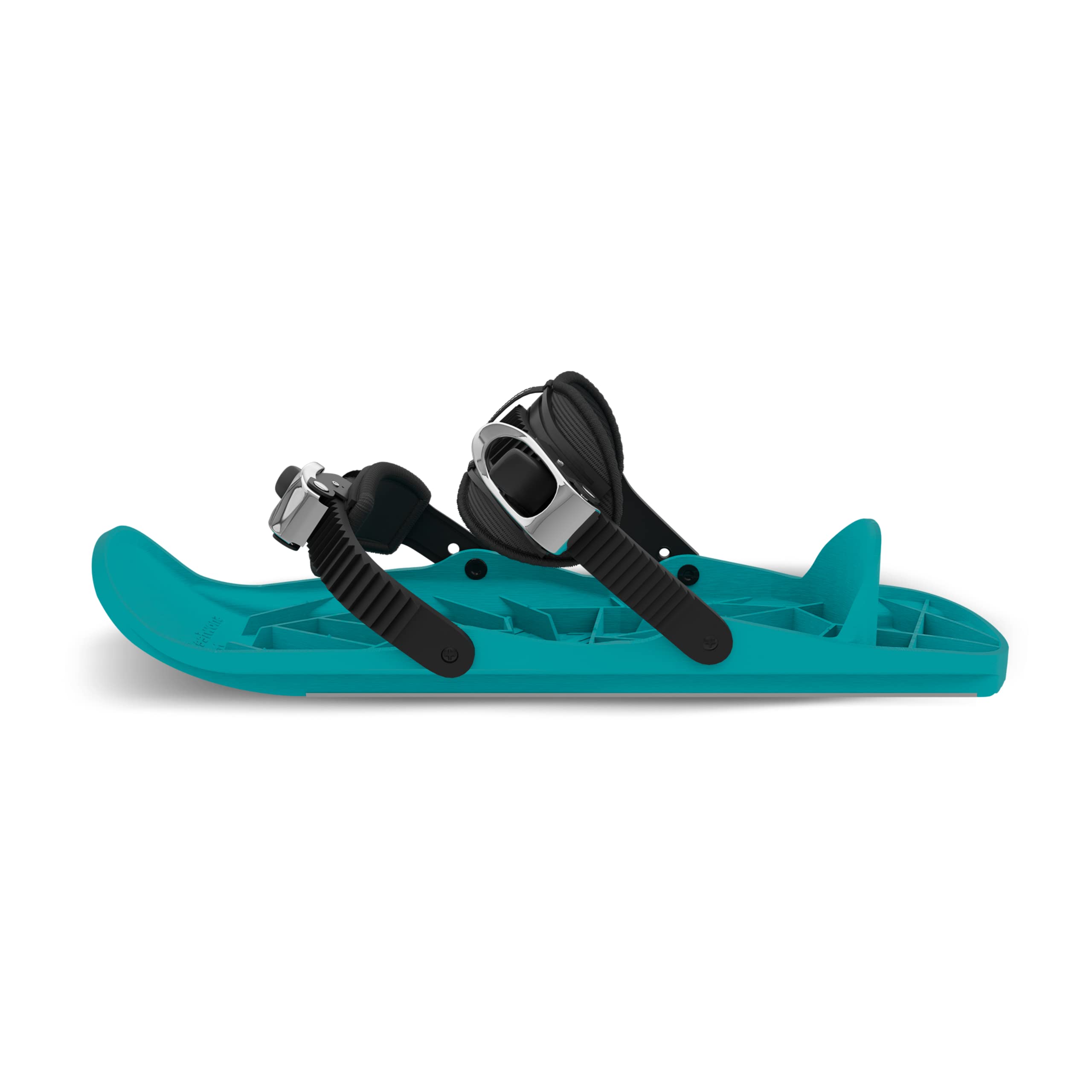 Snowfeet Mini Kids | Shoe Size < 6 US | Mini Ski Skates for Snow | Skis for Winter Shoes | Short Snowskates Snowblades Skiboards | The Real Original