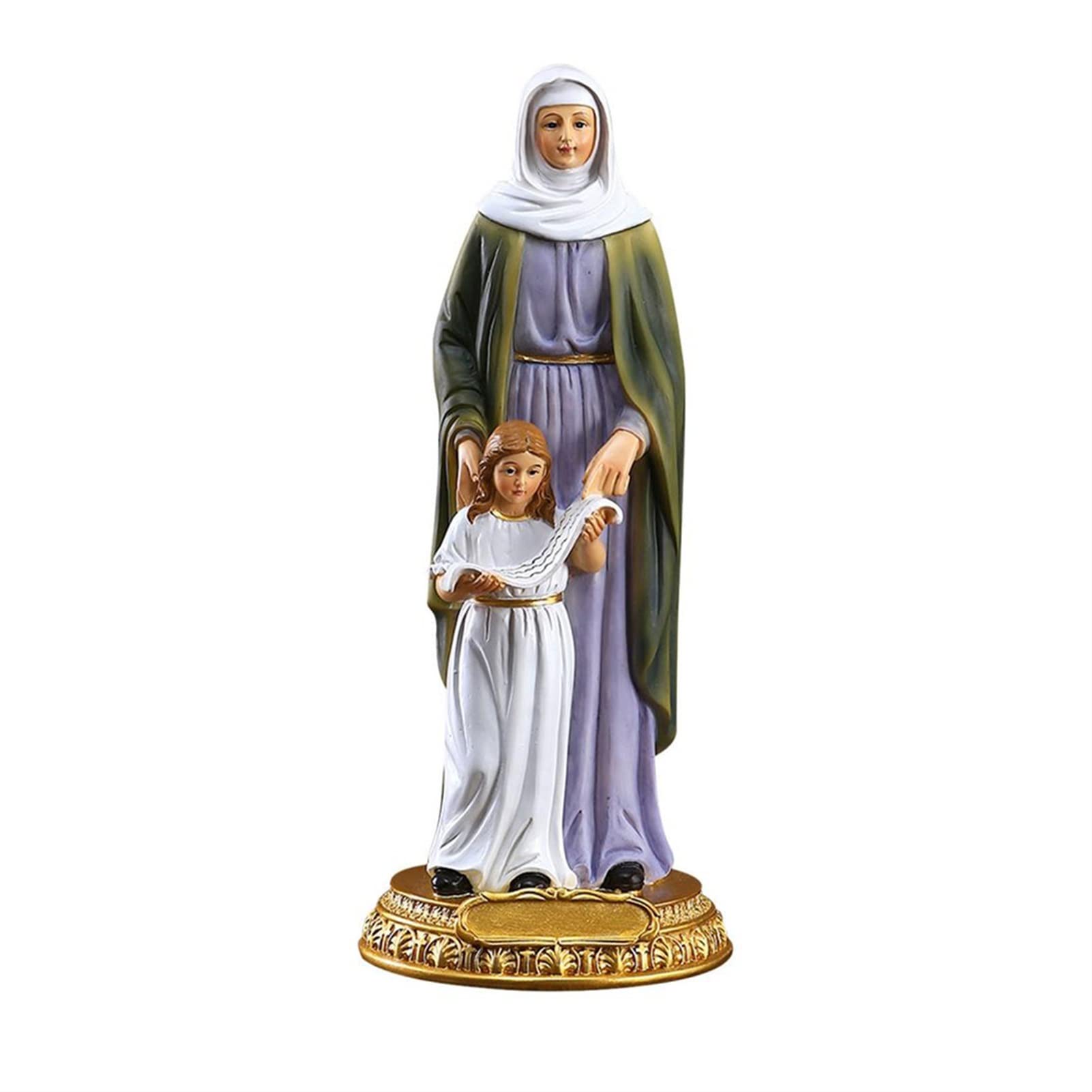 Buy Beautiful Figurine Of Blessed Mother Virgin Mary With Jesus Resin