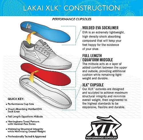 Lakai Telford Low, Skate Shoes, Moroccan Blue Suede, 12 | Image 4