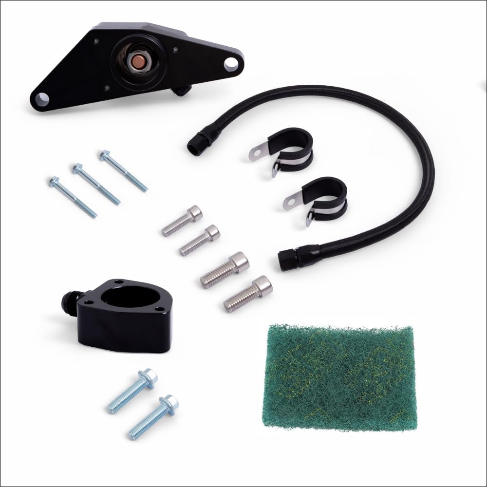 Coolant Bypass Kit for 2003-2007 Ram 5.9L & 2007.5-2018 Ram 6.7L Cummins Diesel Thermostat Bypass, Address the overheating issue