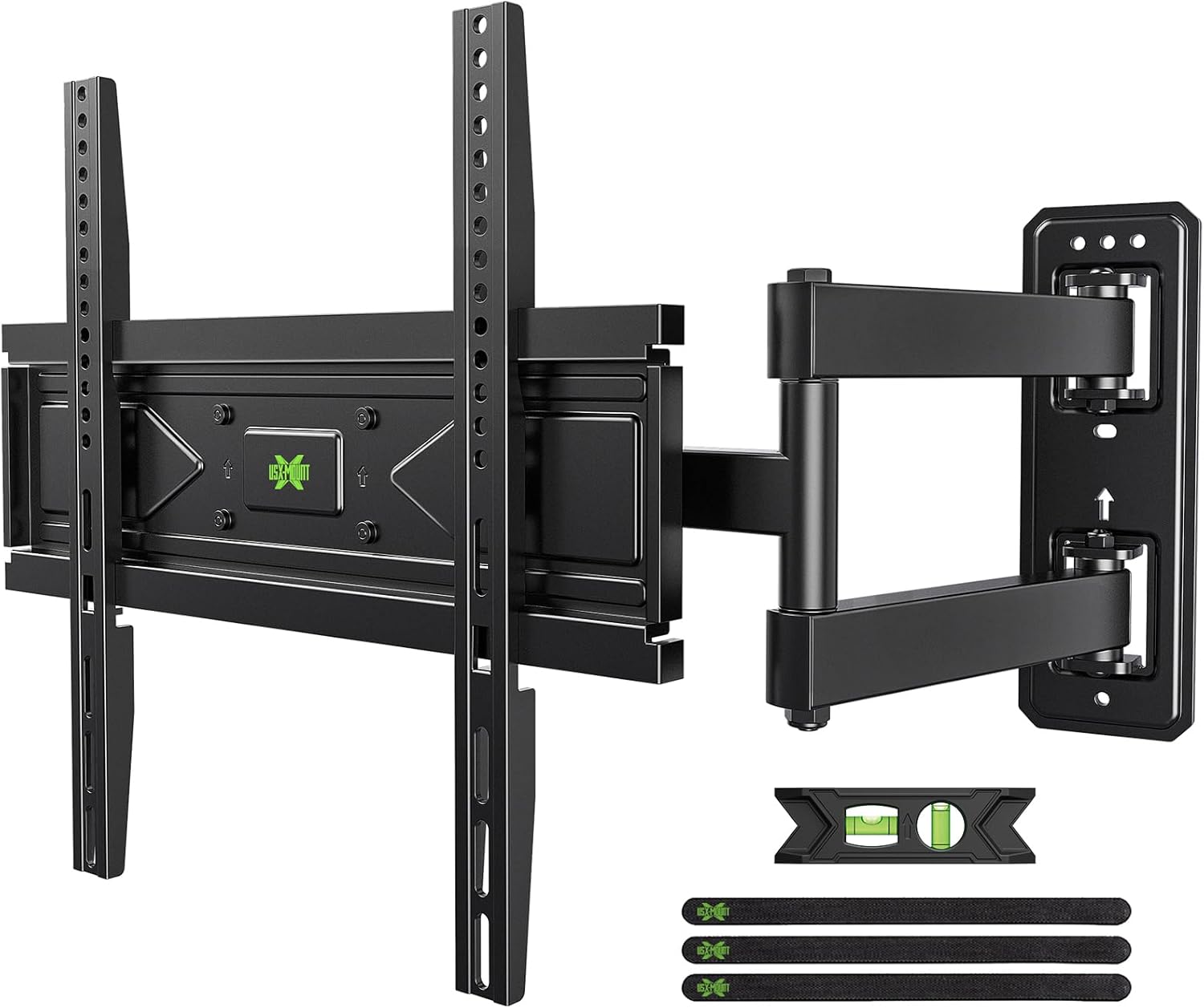 USX MOUNT Corner TV Wall Mount for 26-60 Inch TVs up to 80 lbs