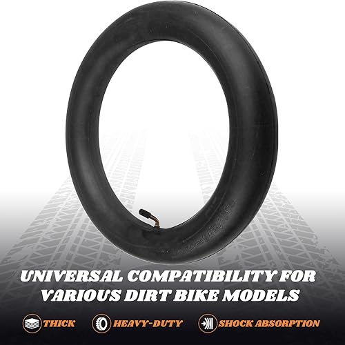 Miniatura 6 de AR-PRO Tubo interior de repuesto para motocross de 2.502.75-10, resistente con vástago de válvula doblado TR-87, compatible con Honda Crf50Xr50,