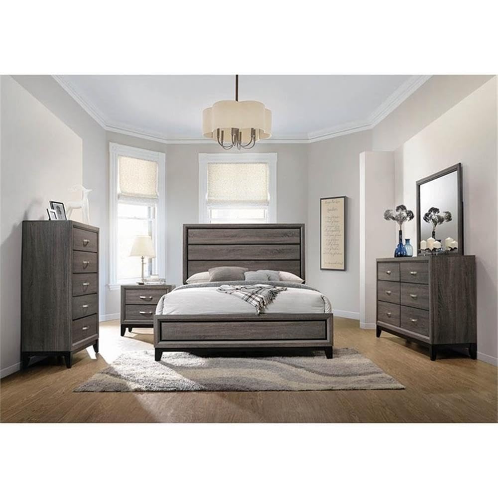 Amazon.com: Stonecroft Furniture Sunset Avenue 5 Piece Queen