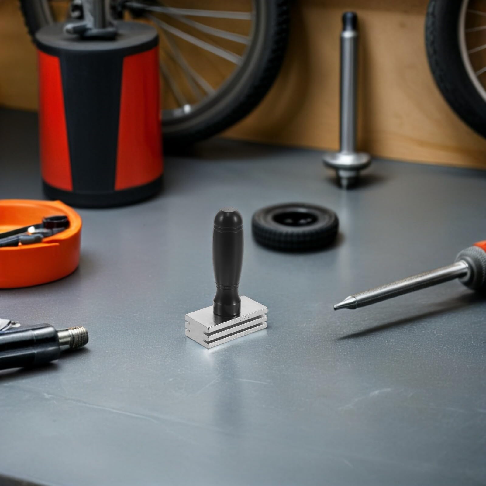 TOYANDONA Llave de Alineación de Radios para Bicicleta de 2 Ranuras