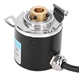 Fafeicy AB 2-Phase Encoder, DC 5-24V Hollow Shaft Encoder AB 2 Phase Quadrature Encoder 6-8mm for Office Automation and Engineering Fields(100B), Encoder
