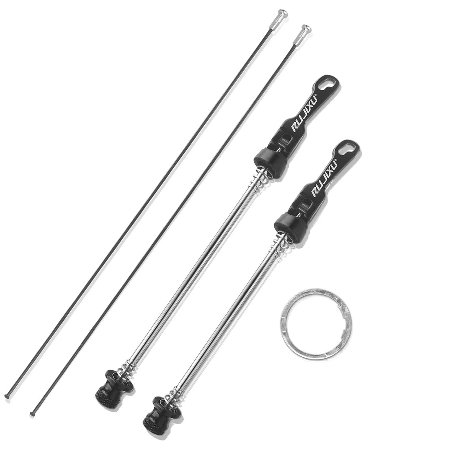 Ruote da Bici da Corsa 700C con Freni a Pattino Anteriore e Posteriore – Cerchi 30/40/50mm, Mozzo in Carbonio, Compatibile con Cassette 8/9/10/11 velocità, Attacco 100/130mm