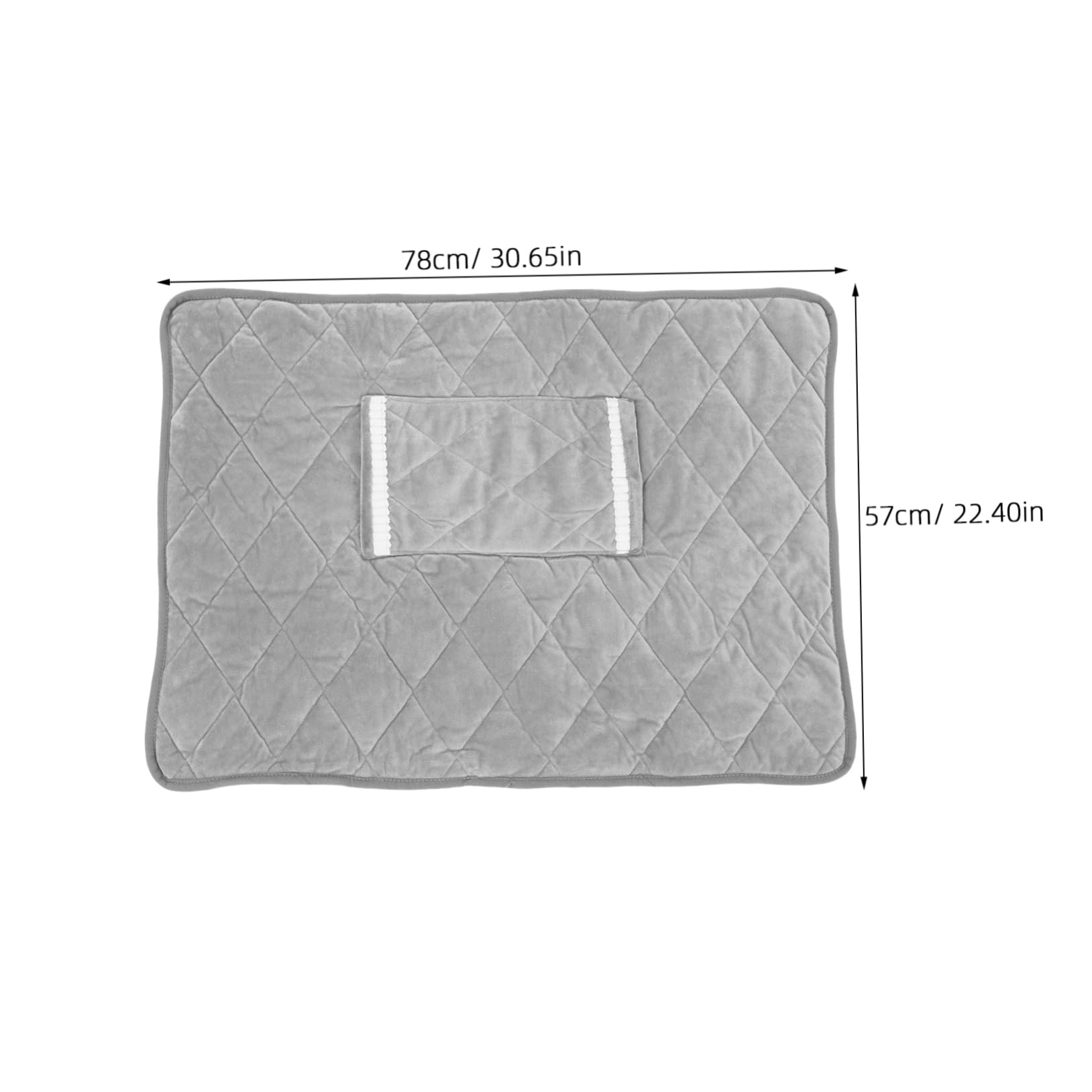 MAGICLULU Electric Powered Heated Blanket Washable USB Heated Throw with Temperature Soft Material for Bed Cramps and Comfort Constant Temperature