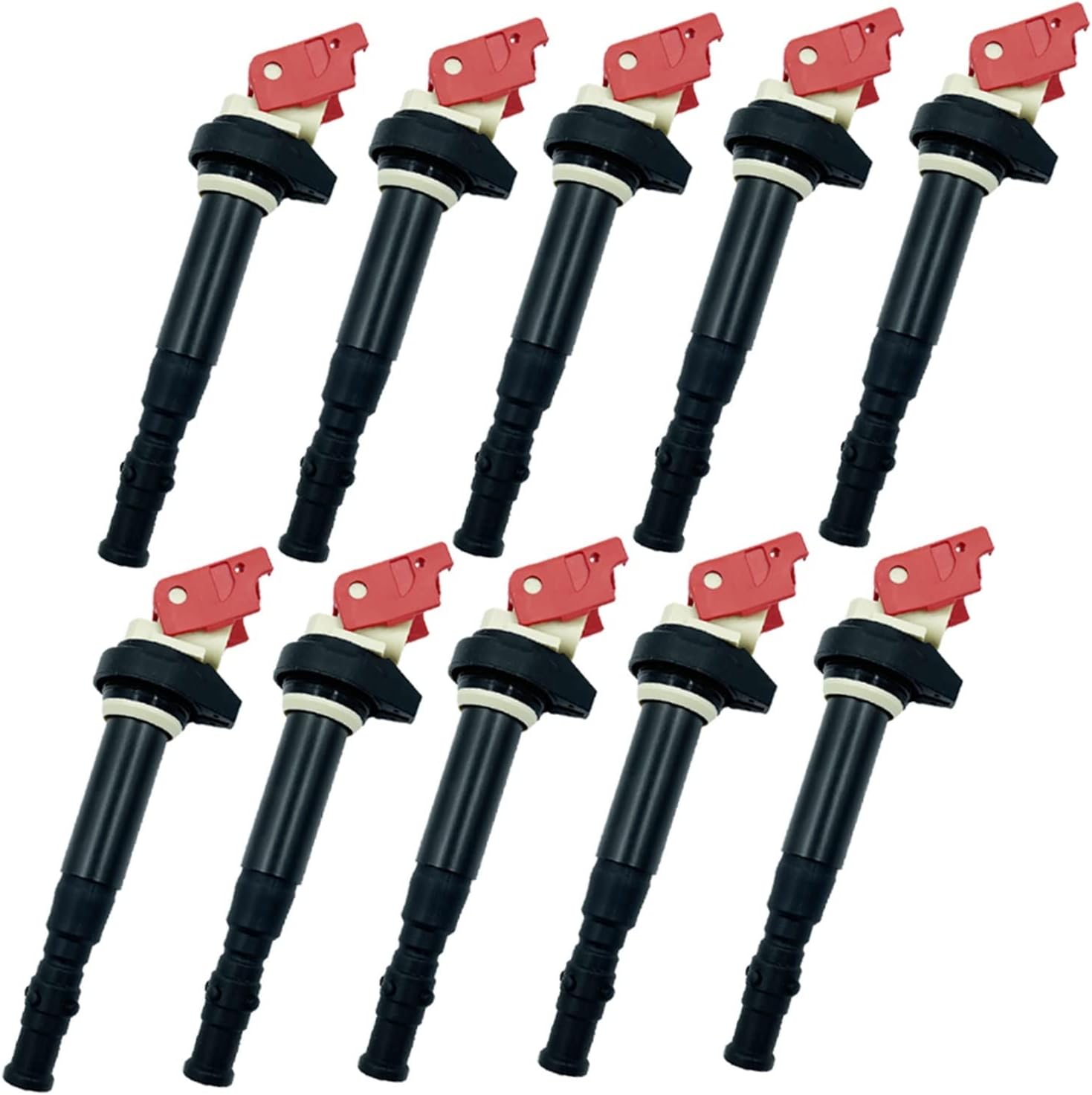10PCS ARKAUTO HIGH Energy RED TOP Ignition Coil 12137835108