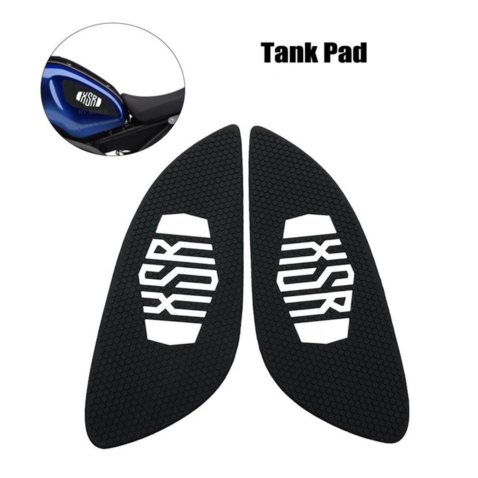 Motorrad Seite Tank Pad Schutz Aufkleber Aufkleber Gas Knie Grip Für Yamaha XSR 900 XSR 700 XSR155 XSR 900 700 2019-2021 Kratzer auf den Tankpads