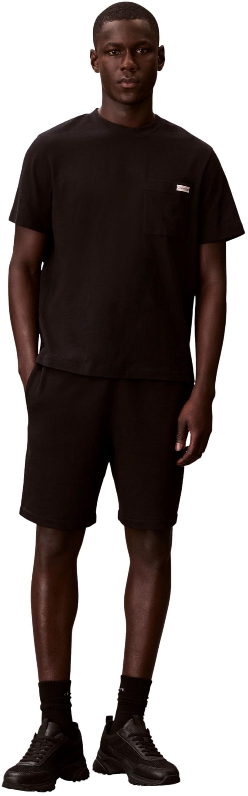 Calvin Klein - EU 350terry Badge Short Lv04rf282g, Pantaloncini Uomo