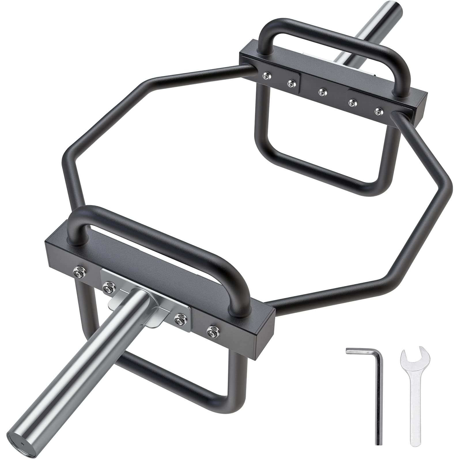 Buy SELEWARE Hex Bar Barbell Trap Bar for Deadlifts Shrugs Squats