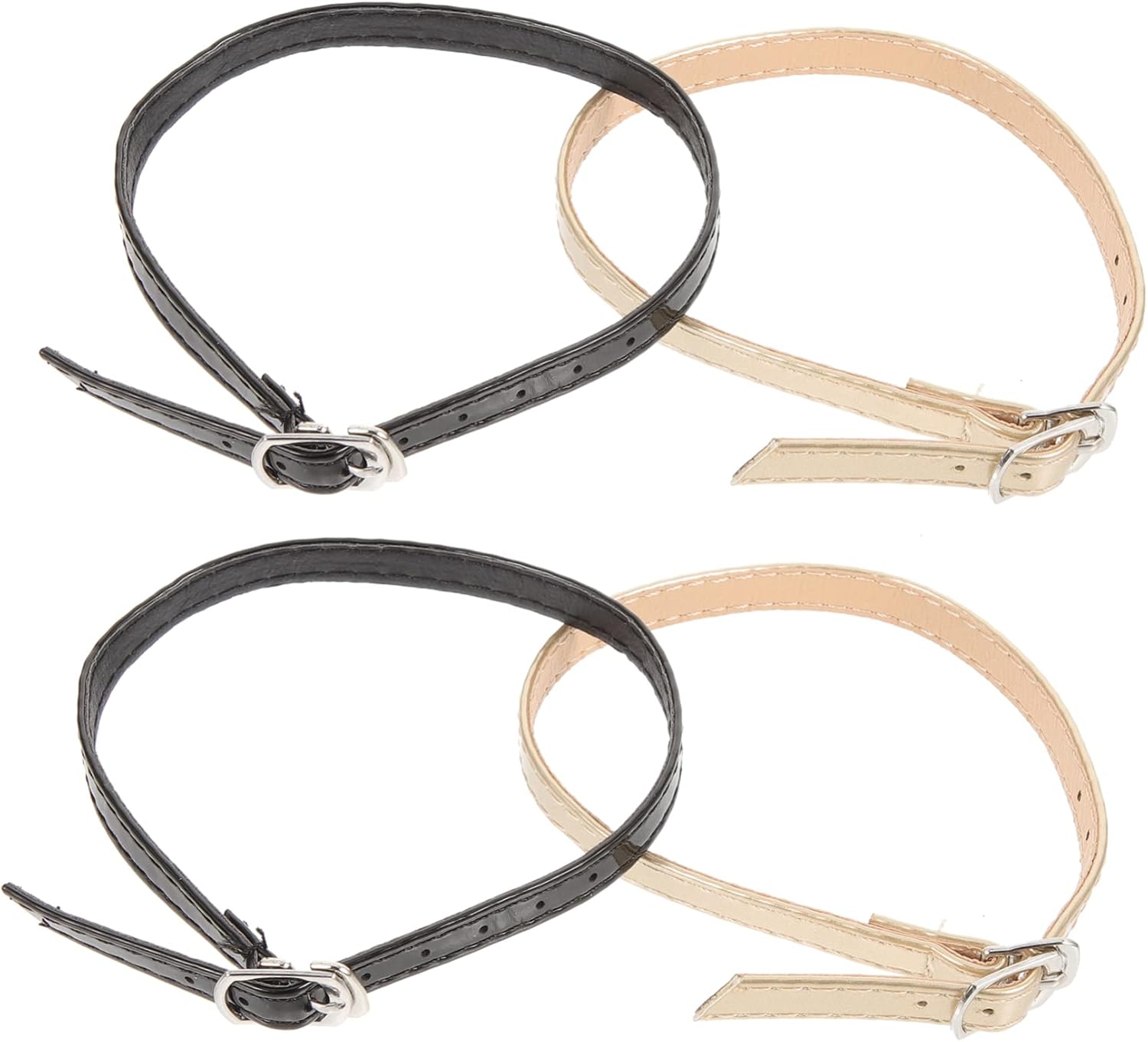 PLAFOPE 2 Pairs high Heels Strappy Shoes high Heel Shoe