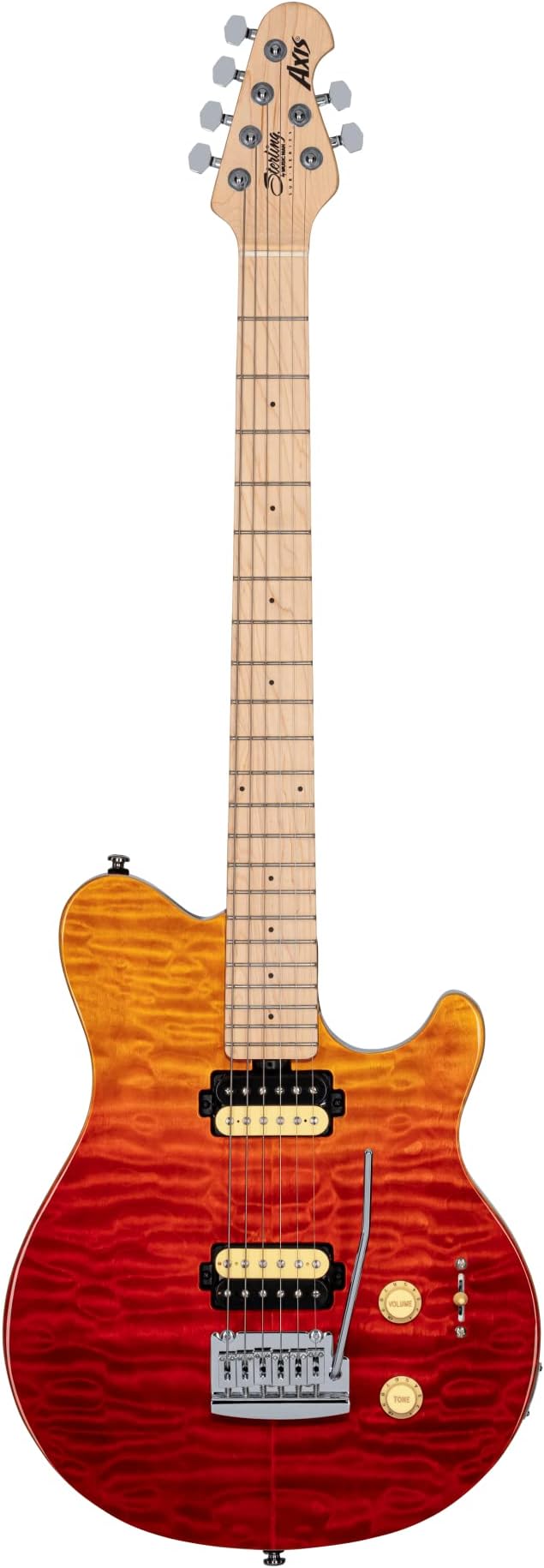 AXIS IN QUILTED MAPLE SPECTRUM RED-STERLING