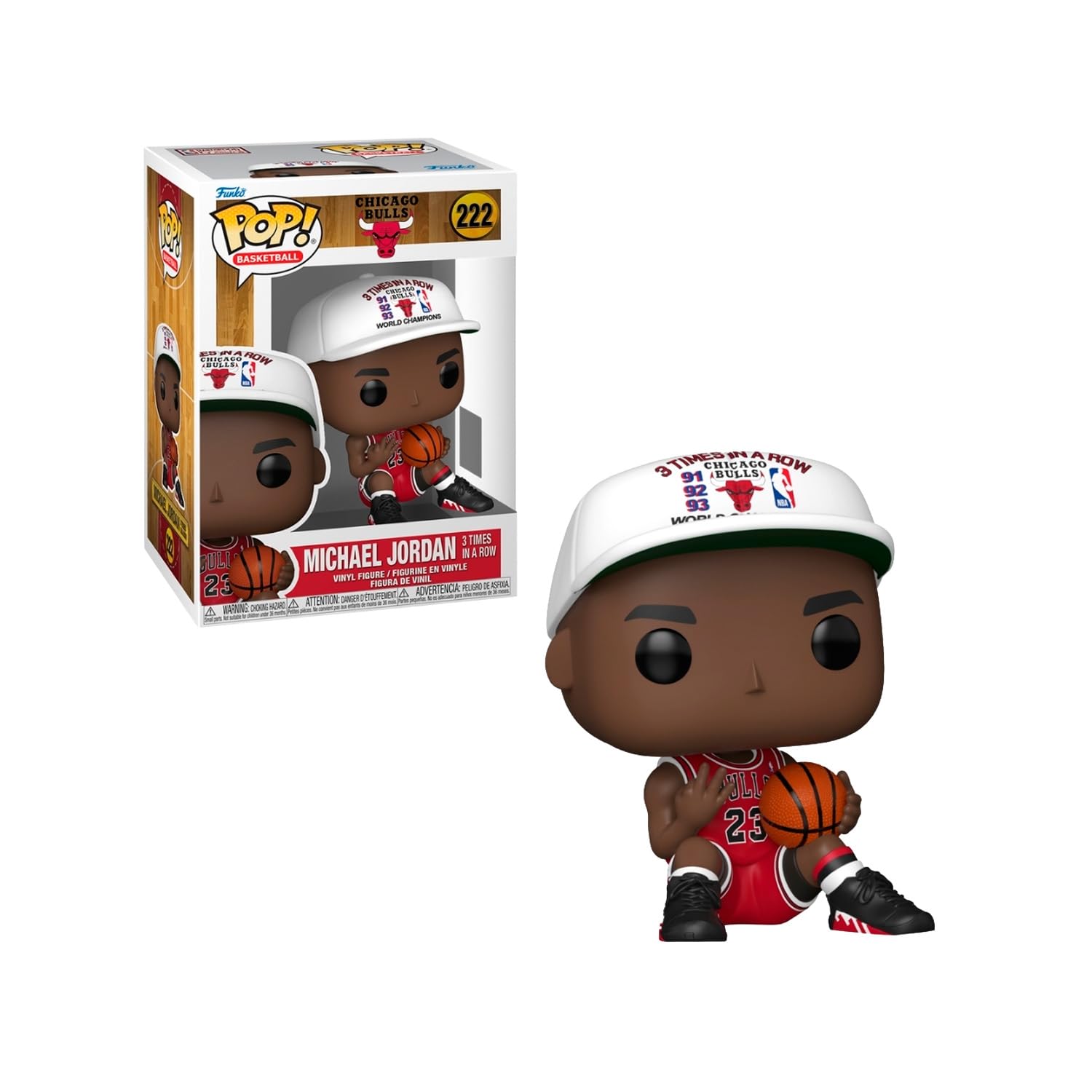 Boneco Funko Pop! NBA Bulls - Michael Jordan (3x Seguidas