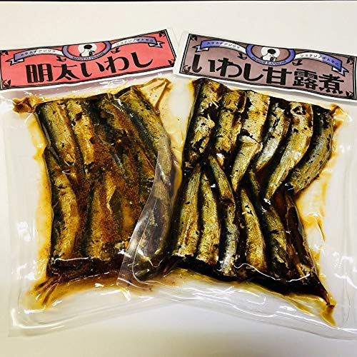 【◎宅配便発送】株式会社平松食品 ごはんのお供に セット いわし甘露煮150gと明太いわし130g