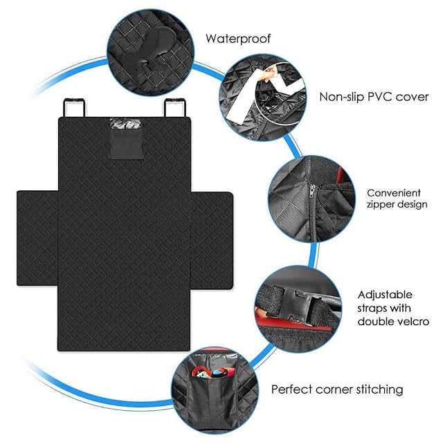 Foto 4 de 6 de GQCUHMEMY Funda Maletero Coche Perros