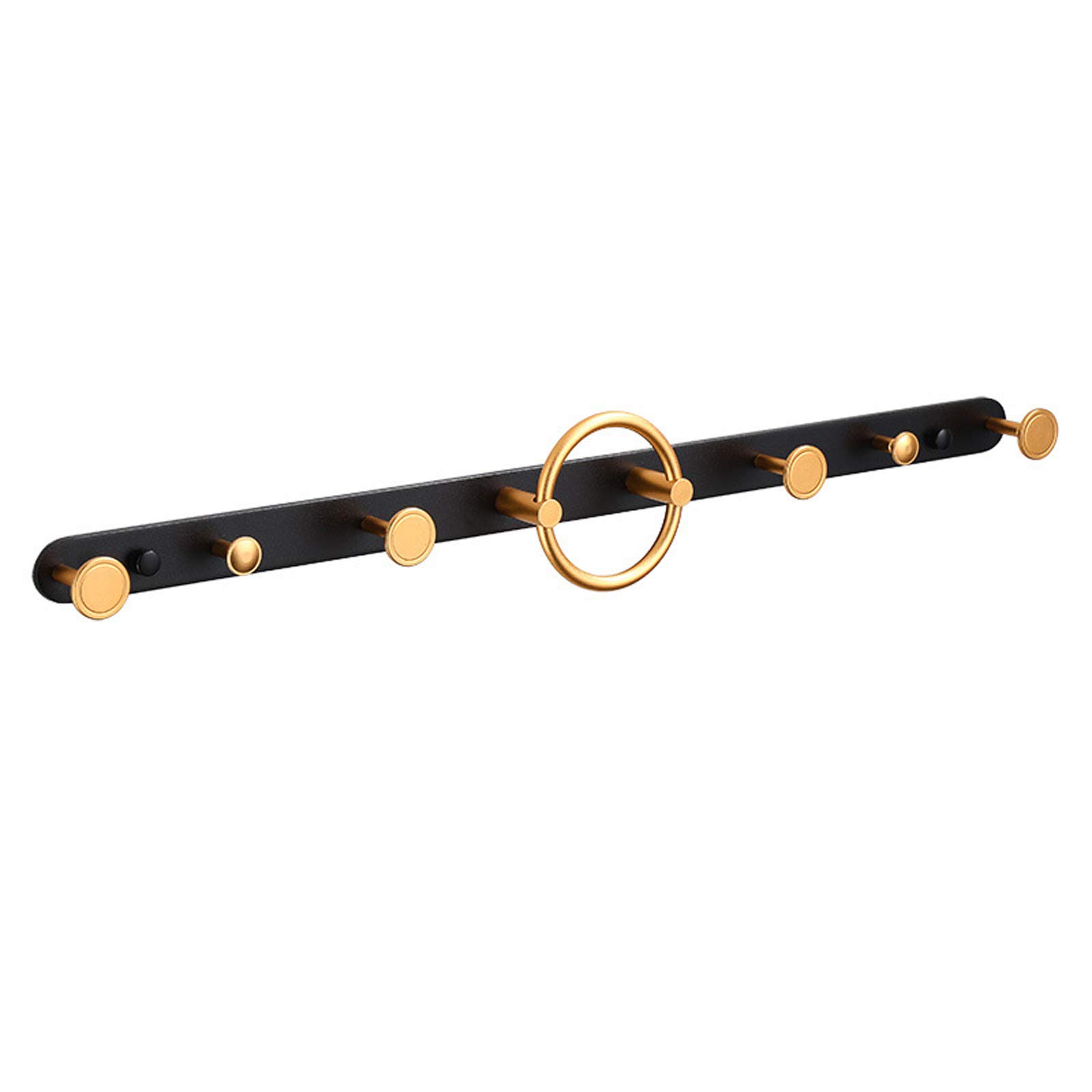 AI HUI Creative Coat Hook Rack Decorative Wall Mounted Coat Rack Display Storage Multifunction Space aluminum Hallway Wall Coat Hooks