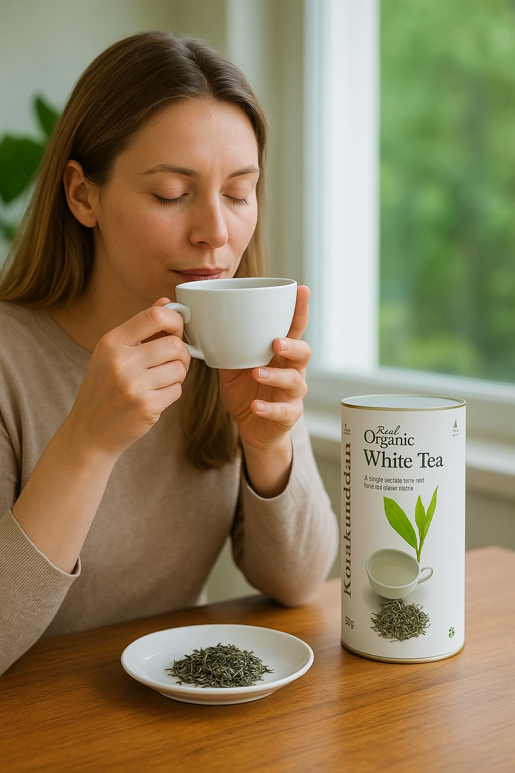 Korakundah White Tea 50g (Pack Of 1) Since 1922- Real Organic ASingle Estate Rare tea with delicate flavour - Image 4 thumbnail