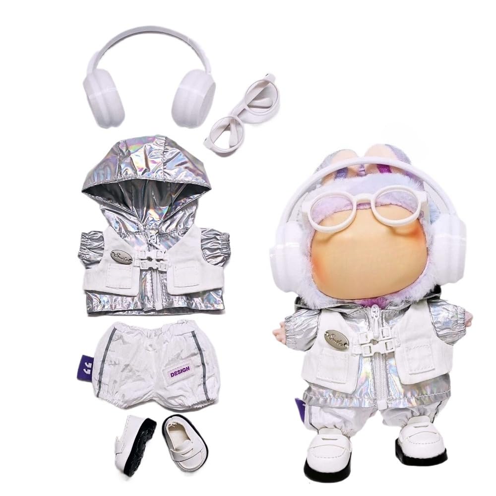 Amazon.co.jp: For Labubu Mokoko 服 5点セット ぬいぐるみ用 ラブブ1