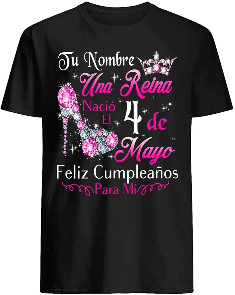 Camisetas personalizadas de cumpleaños para mujer Clearance