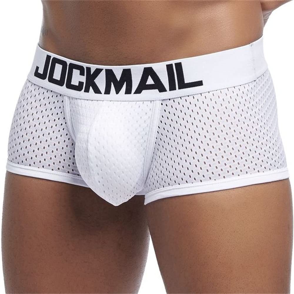 JOCKMAILMen's Boxer Briefs Underwear Breathable Boxer Borts for Men Boxer Briefs