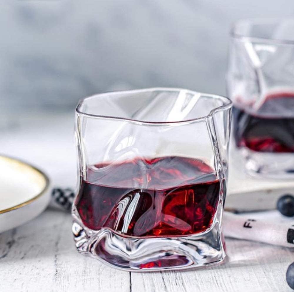 Bellemax Whiskey Glasses Set - 6 Rocks Glasses -7