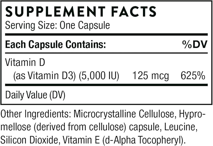 Thorne Essential Vitamins Bundle: Vitamina C y D-5000 Complex miniatura 3