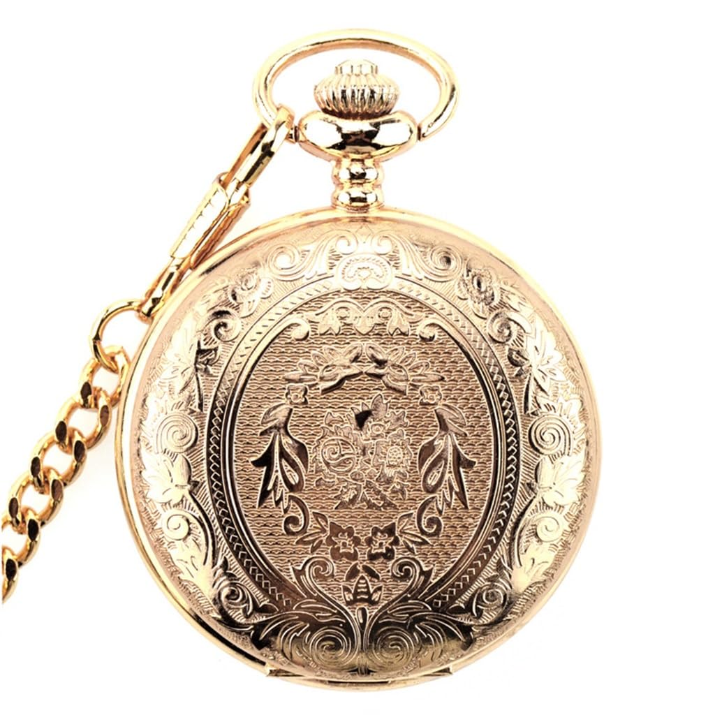 Montre de poche creuse ouverte Argento, montre suspendue vintage pour hommes et femmes