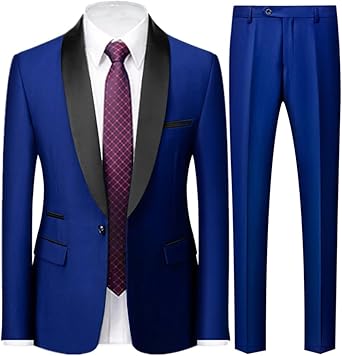 Completo Slim Da Uomo 3 Pezzi - Giacca, Gilet E Pantaloni Per Occasioni Formali - Foto 5