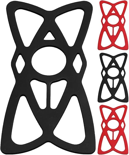 NALAKUVARA Correa de goma de silicona para montaje en X para teléfono, piezas de repuesto universales de accesorios de montaje de teléfono para