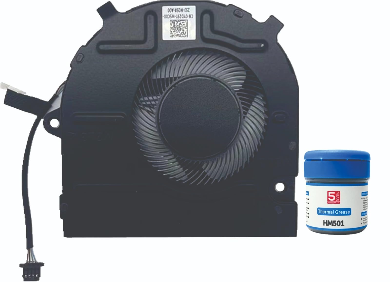 Replacement Internal CPU Cooling Fan DELL Latitude 3420 3520 E3420 E3520 Latitude 3530 Series 0YD29T EG50050S1-CH80-S9A Laptop. Comes With MH501 Thermal Greasen (Cooling paste)-image-7