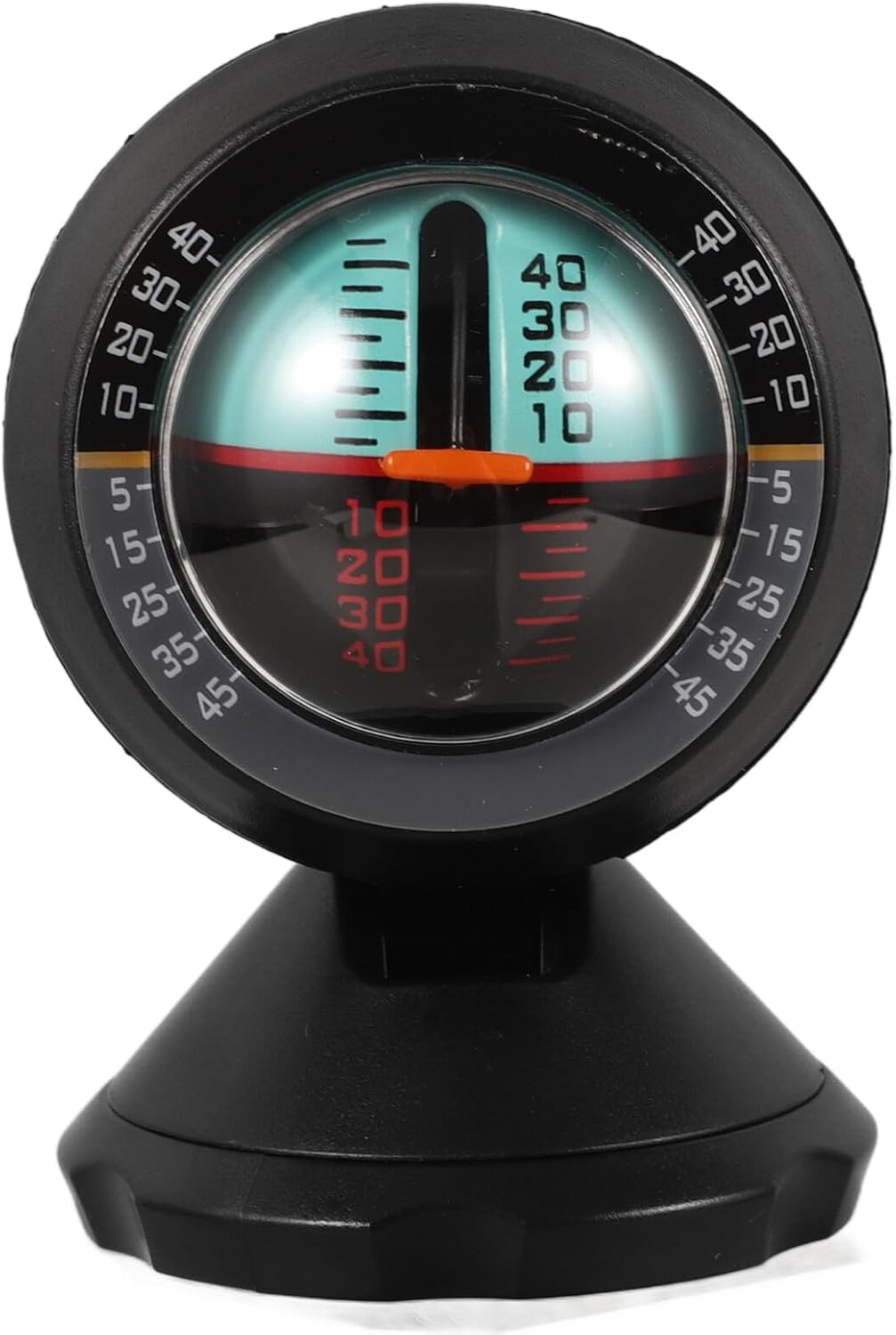 ULTECHNOVO Car Compass Ball with Dual Suction Cups for Dashboard Mount, Portable Automotive Navigation Compass for Camping and Outdoor Use, Small Vehicle Direction Indicator