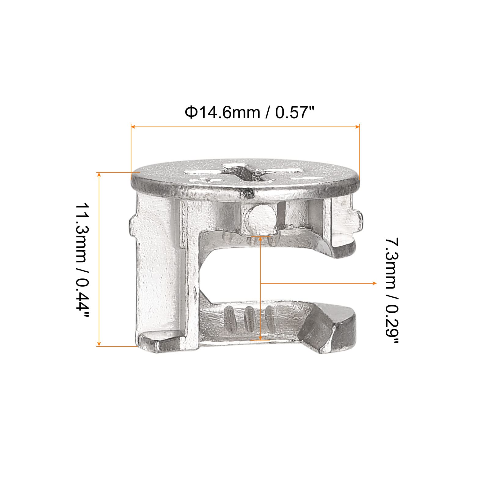 Amazon | uxcell カムロックナット ジョイントコネクタ ロック
