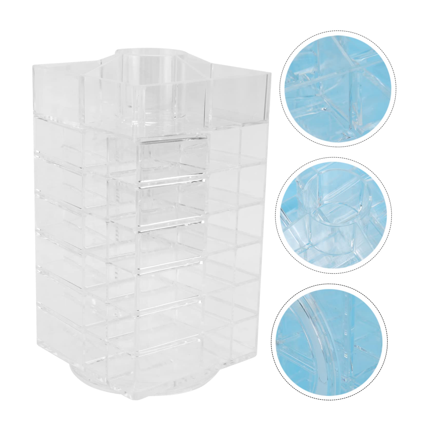 Beavorty Porta Rossetto in Acrilico Porta Smalto e Lucidalabbra Organizer per Rossetto e Trucchi Design Creativo per Ordinare Cosmetici