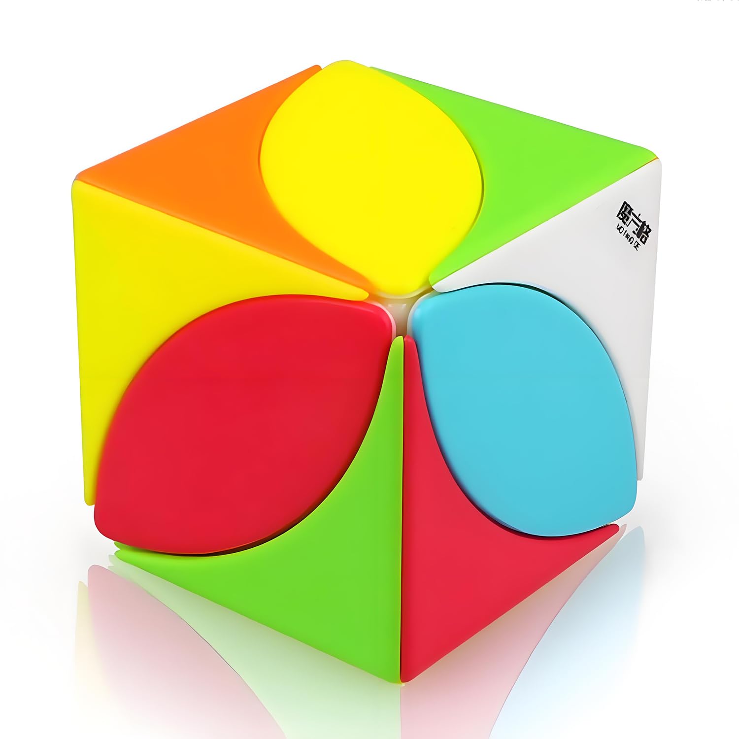 SUN-WAY Ivy Magic Cube Maple Leaf Speed Cube Skewb Cube Puzzle Toys