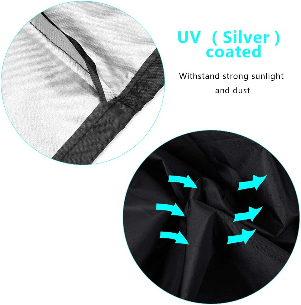 30-Inch Fire Pit Cover for 28-32 inch Round Fire Pit, Heavy Duty 300D Oxford Fabric Waterproof Dustproof Fire Bowl Cover All-Season Protection 32"Dia x 16"H