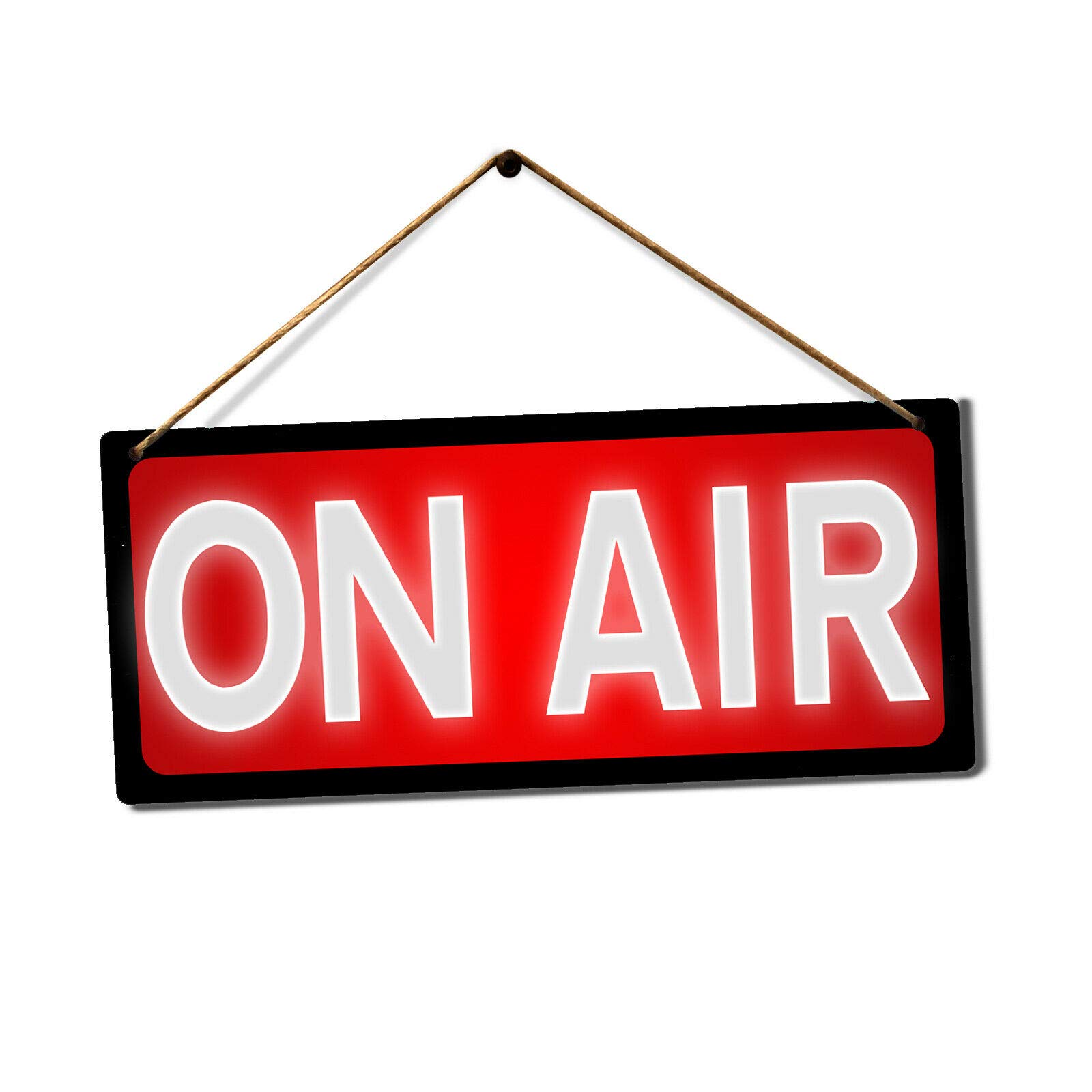 ON AIR - Radio Tv – Twine | Printed Metal Wall Sign Plaque