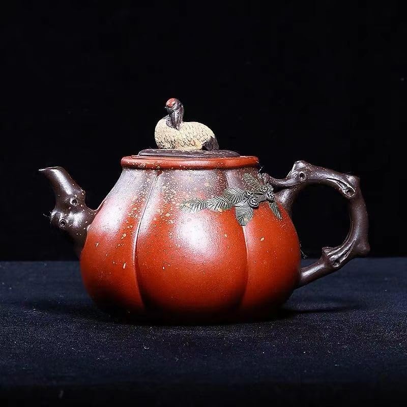 茶道具 山中塗 中村宗悦作 流水に紅葉蒔絵 香合 共箱 V R6339 朱中棗