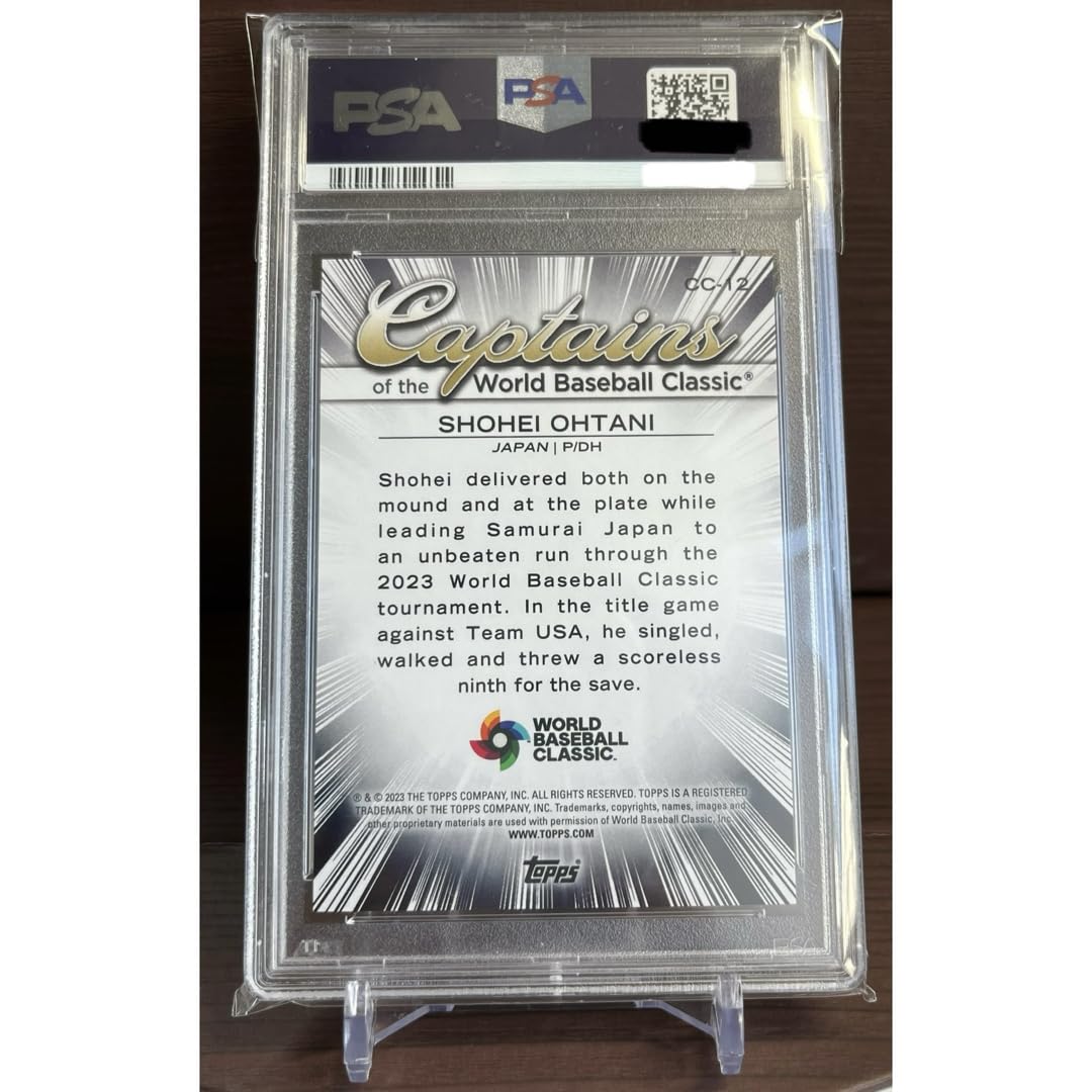 PSA10 大谷翔平 2023 topps WBC キャプテンカード 記念カード 【公式通販】