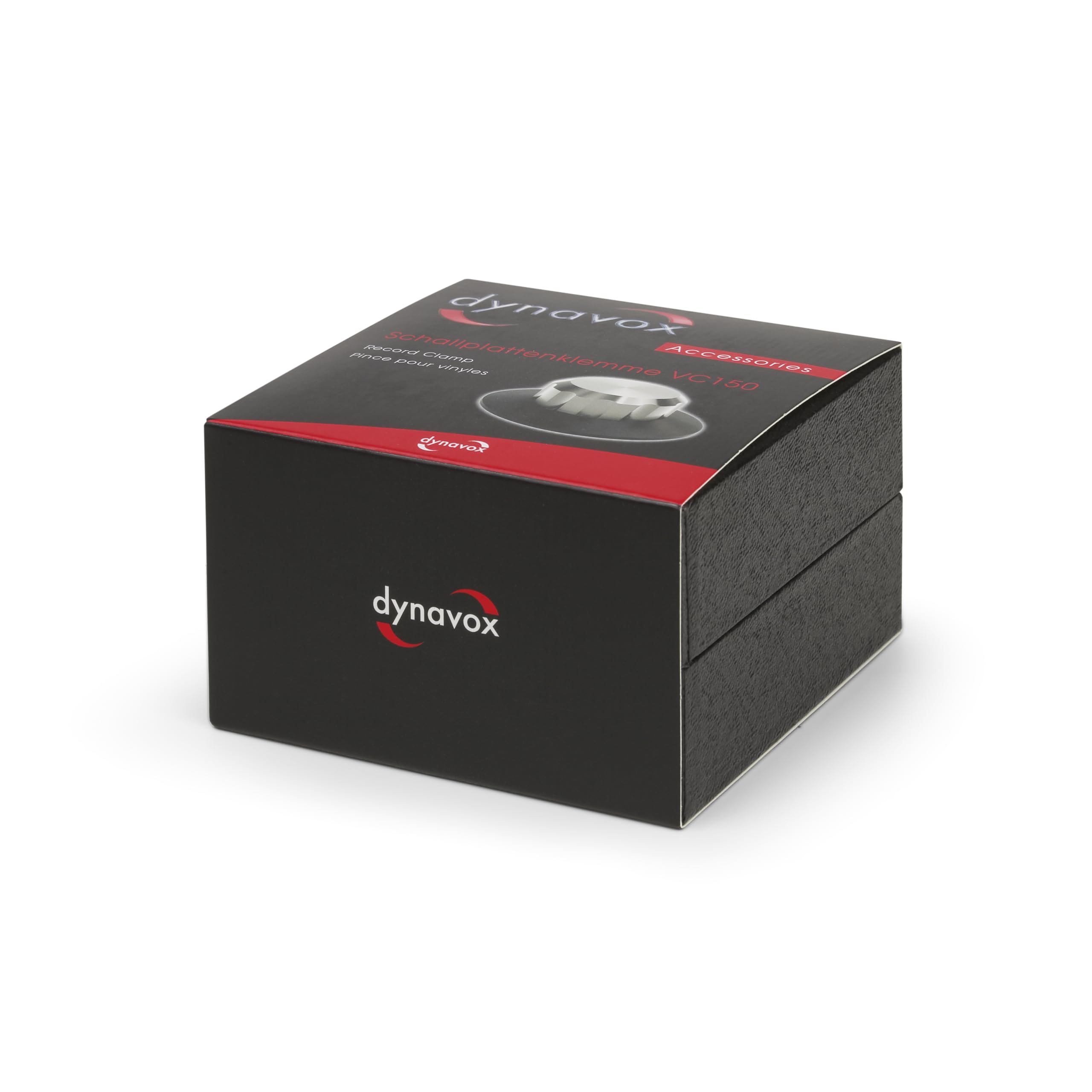 Dynavox stabilisateur VC150 en Aluminium anodisé pour disques vinyles, Coloris argenté