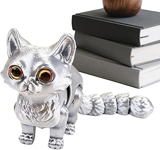 関節可動動物,可動関節付きストレス解消フィギュア玩具 | リアルでかわいい 3Dプリント動物 フィギュア,子供 女の子 男の子 大人 家庭用 ギフト イースター 机の上デコレーション デスクデコ