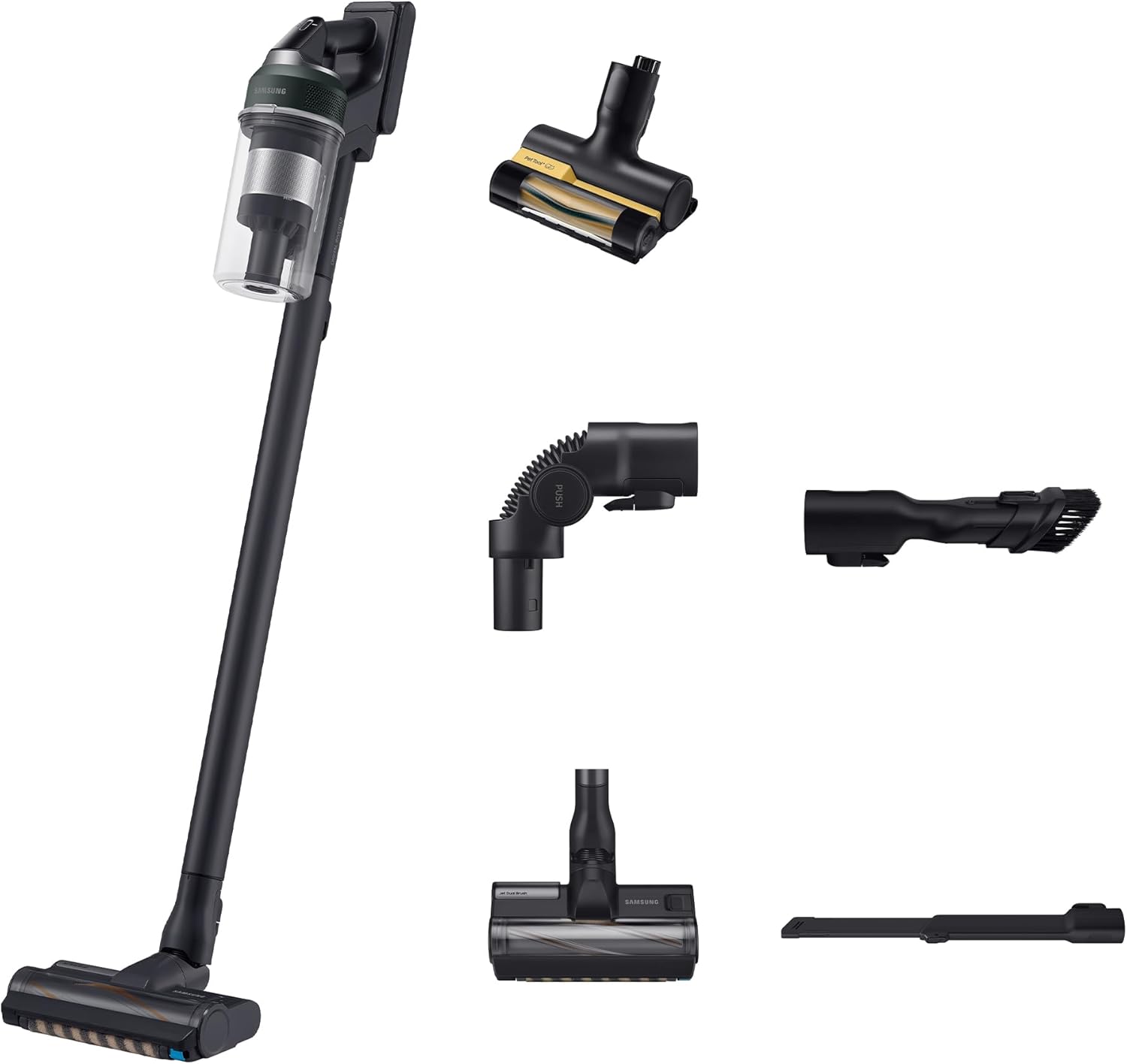 Samsung Jet 85 Pet, Max 210W Suction Power Cordless Vacuum Cleaner with Pet T...