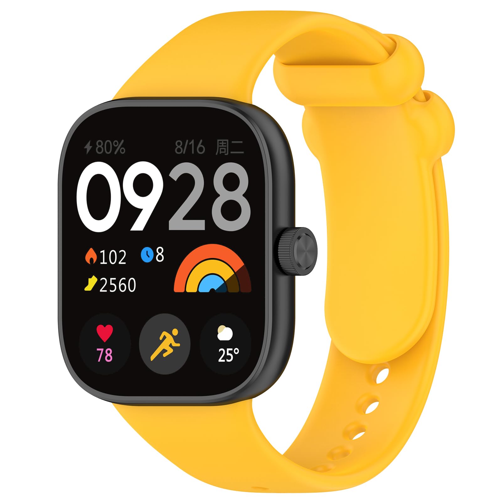 Senter Quick Release Soft Rubber Replacement band for Redmi Watch 4 Smart Watch